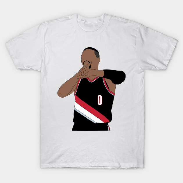 damian lillard t shirt nike